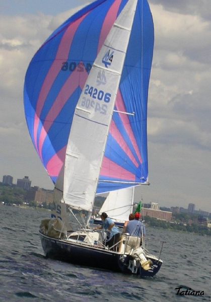 AHMEN Racing action shot